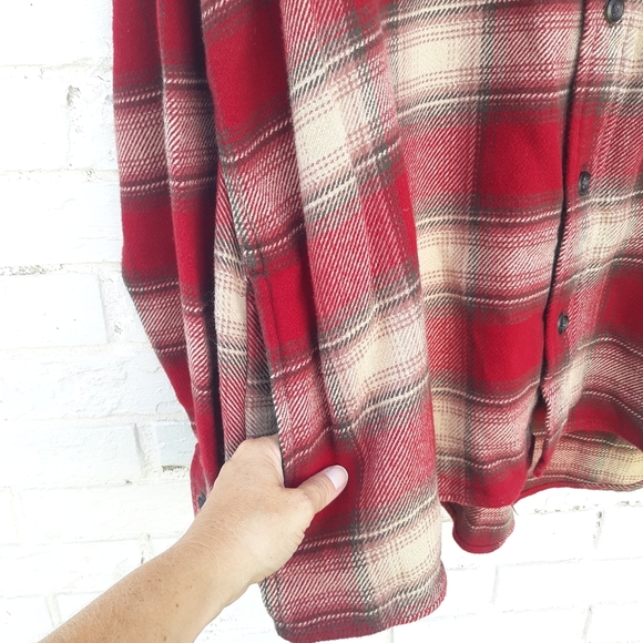 Orvis Big Bear Heavy Flannel Shacket XXL - Picture 5 of 9